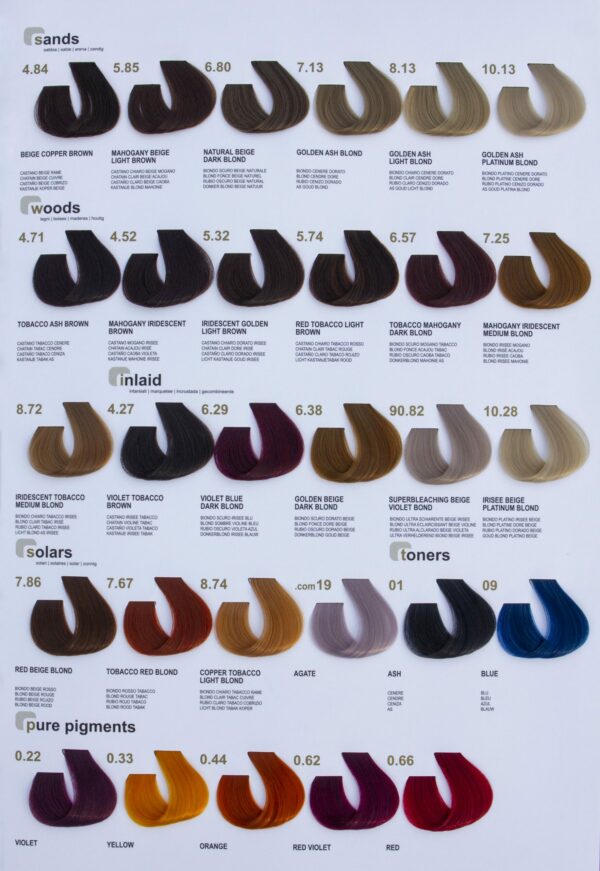 Vibrant Color Kleurkaart